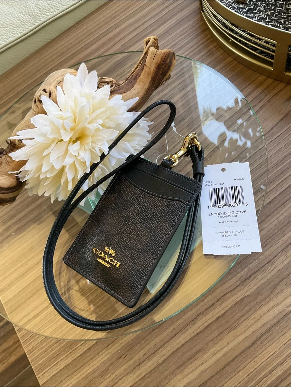 Coach compact card